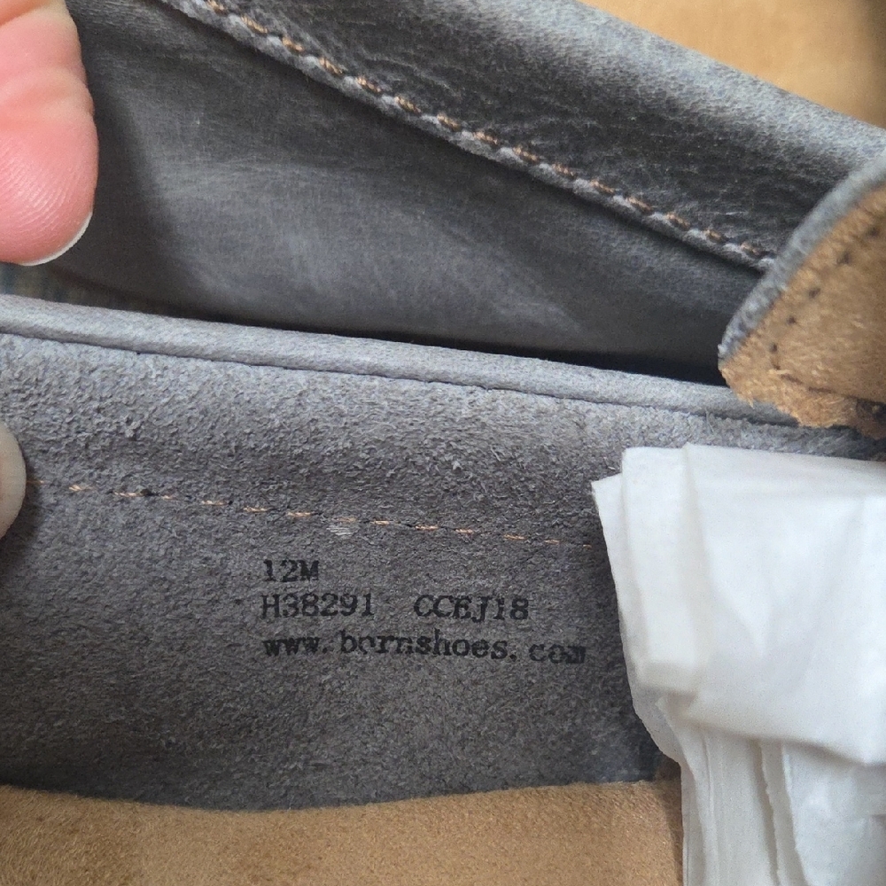 Men's Gray Loafers - Picture 4 of 5
